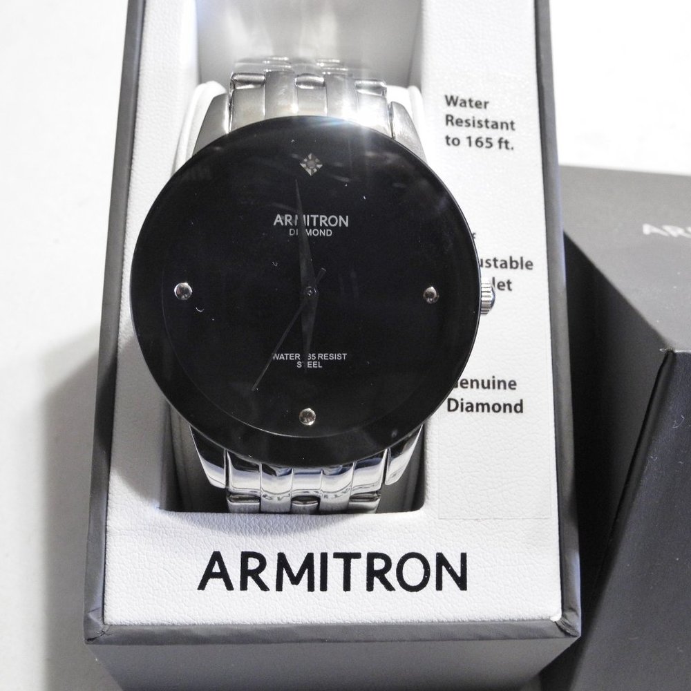 Armitron Diamond Water Resistant Men's Watch